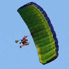 Parachute ouvert